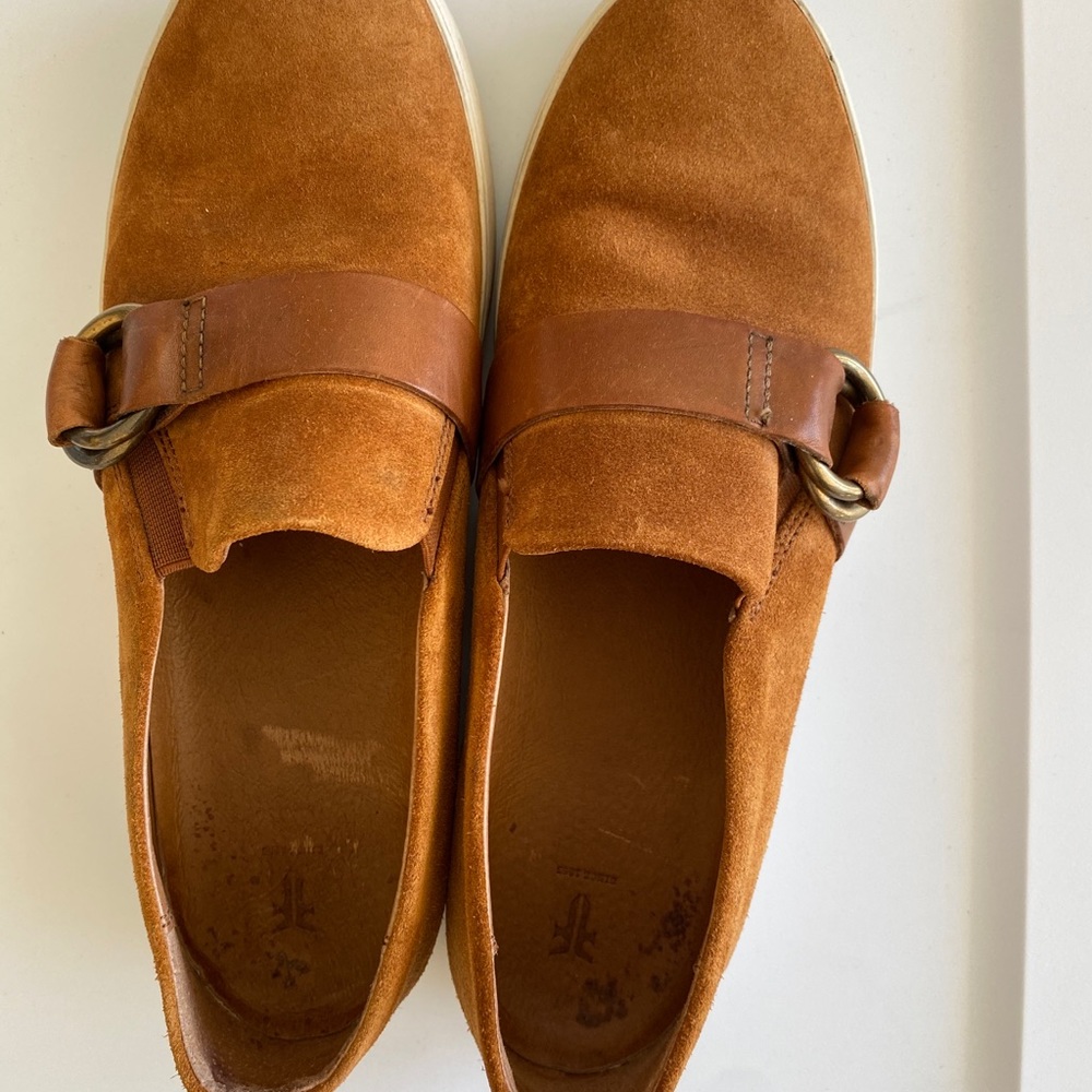 Fryes slip ons
